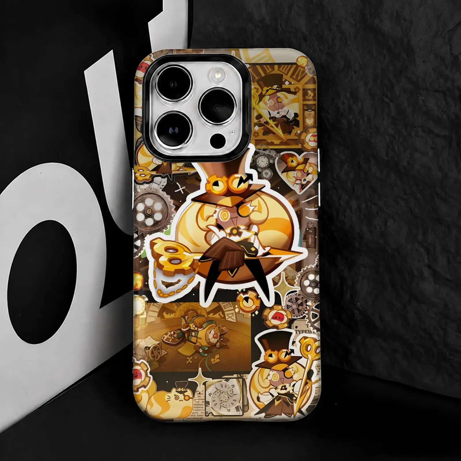 Фото Чехол для телефона с дизайном из видеоигры C-CookieRun Kingdom для iPhone 17 16 15 14 13 12 11 Pro Max Air, двухслойный защитный чехол 2-в-1. №2