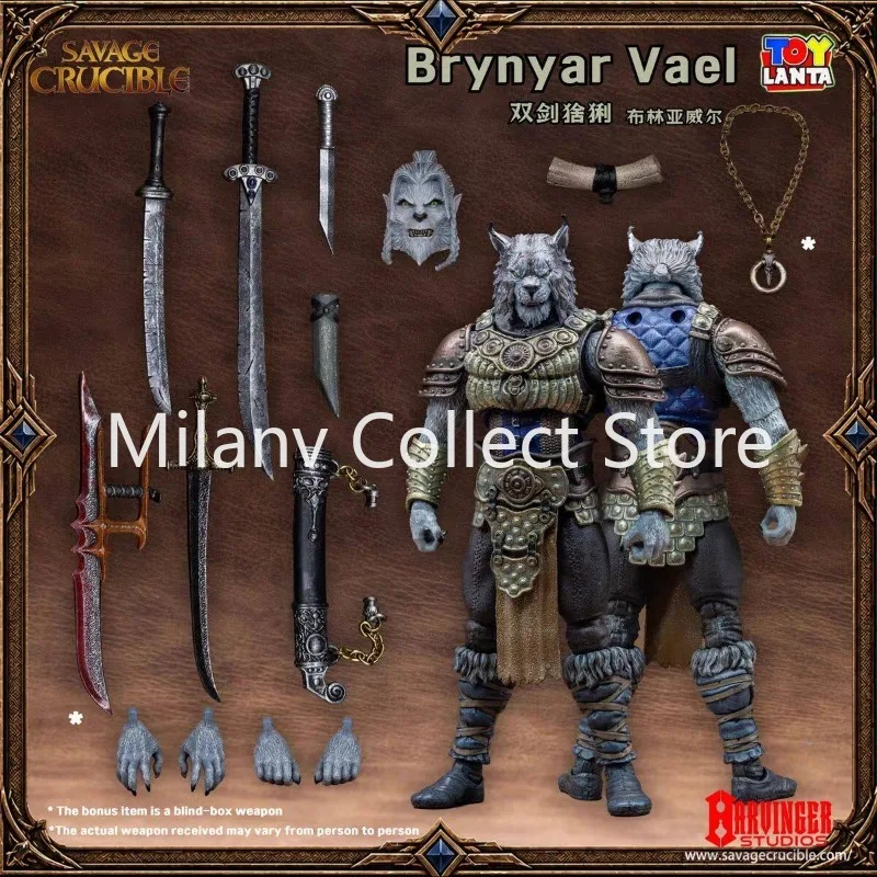 Фото Коллекционная фигурка Spot Harbinger HS Studio Savage Furnace 1/12 26 Limited Purgatory Double Swords Lynx №5