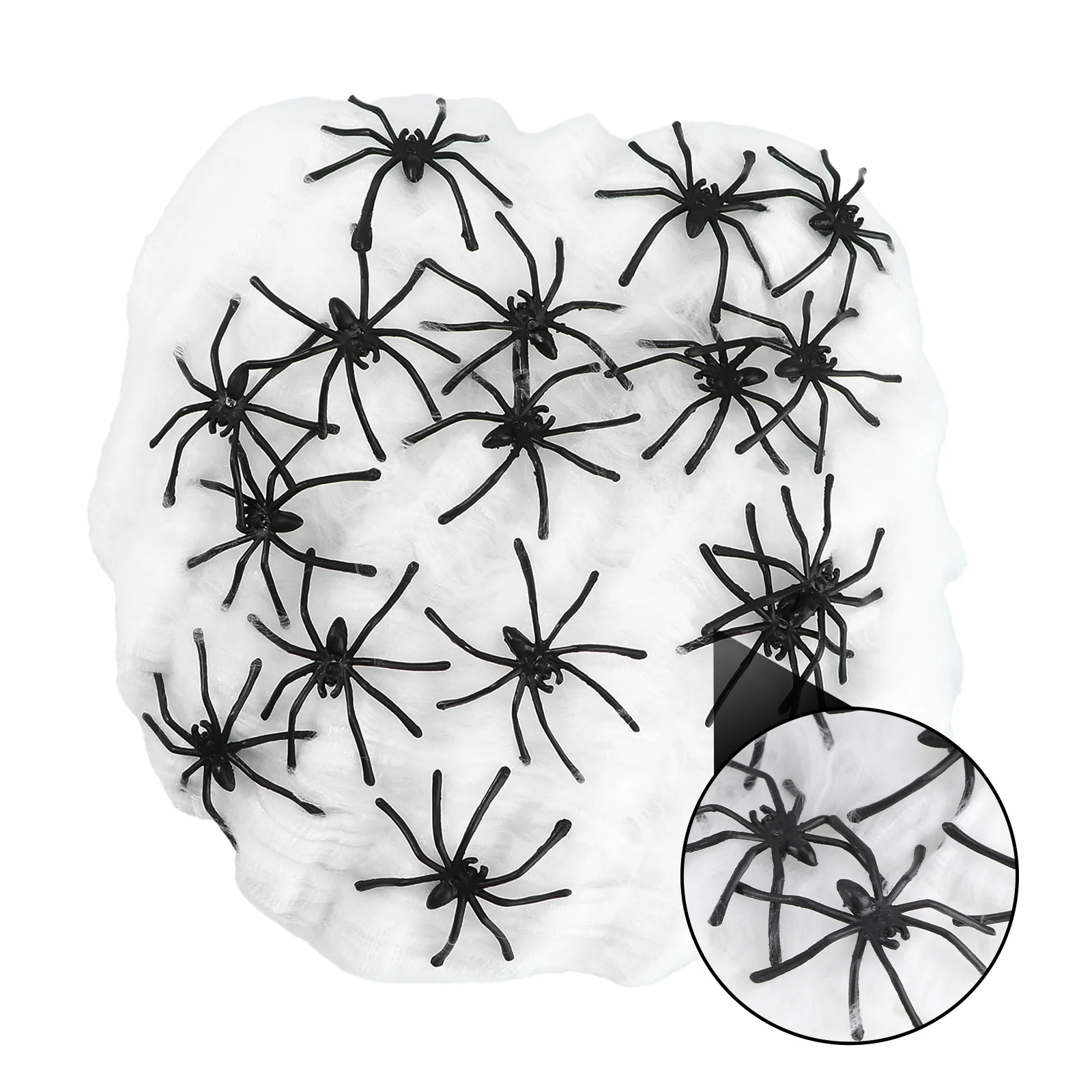 

Halloween Decoration Spider Ornaments Party Simulation Props Plaything Supplies Layout Festival Toys Scene Decorative Blush