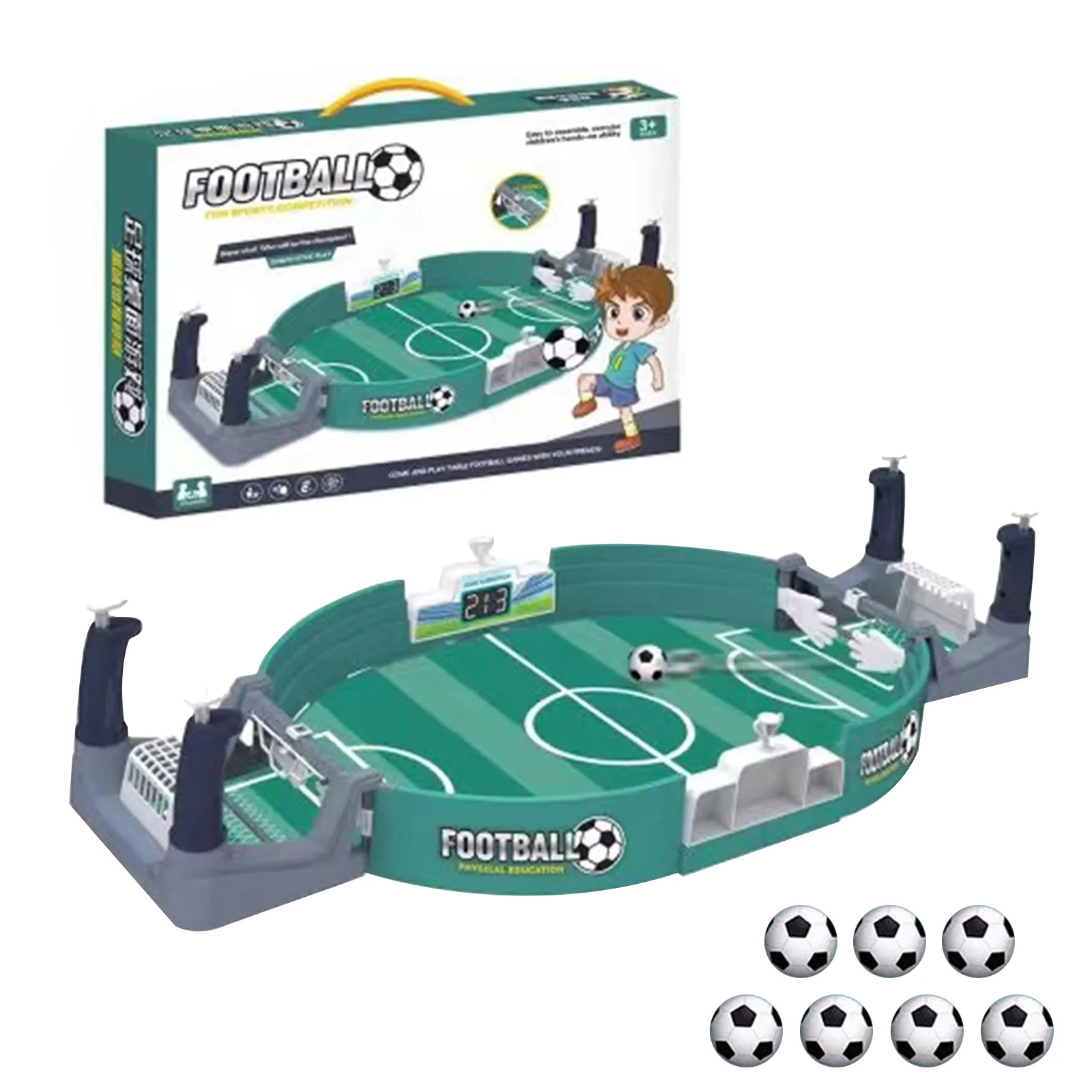 

Portable Childrens Football Battle Table Mini Parent-child Interactive Toys Pressure Relief Table Soccer Physical Education Toys