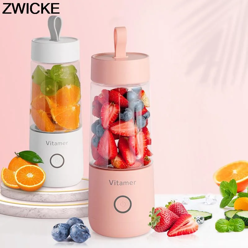 

Mini Portable Electric Vitamin Juice Cup Bottle Vitamer Fruit Juicer Charging Smoothie Maker Blender Machine For Dorm Travel