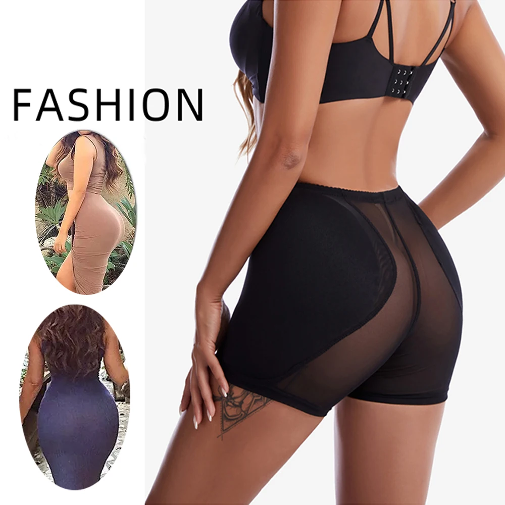 Hip Enhancer Buttocks Shapewear Women Body Shaper Butt Lifter Panties with Hip Pads