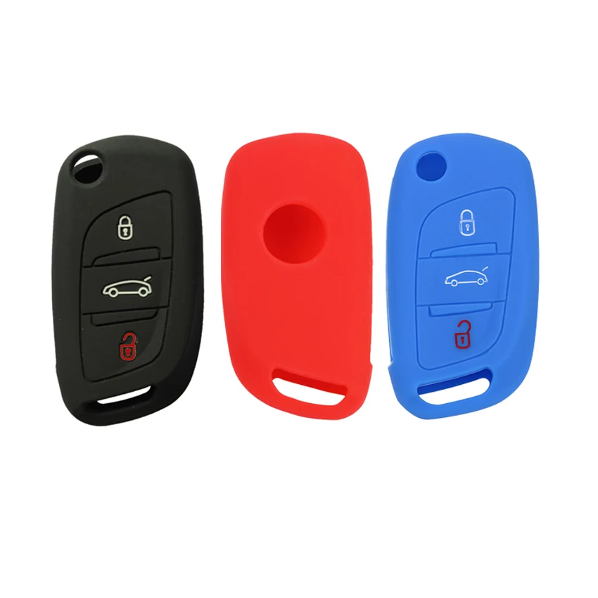 SHDLIFE Автомобильный складной чехол для ключей чехол для Citroen C1 C2 C3 C4 C5 DS3 DS4 DS5 DS6 Peugeot 307 408 308 4007 защитные аксессуары