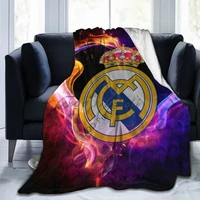real madrids anime printed ultra soft micro fleece blanket flannel throw sherpa bedspread bedding throw blanket