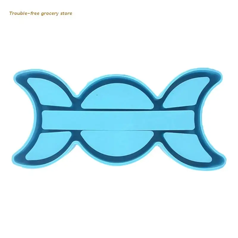 

DIY Moon Jewelry Organizer Epoxy Resin Mold Storage Box Casting Silicone Mould