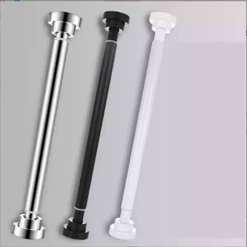 Hanging Pole Bathroom Shower Clothes Hanger Towel Bar