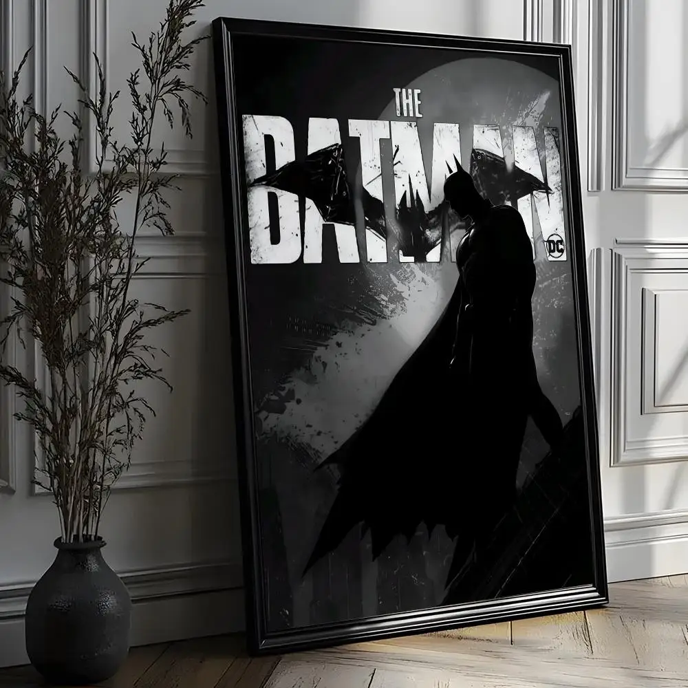 Фото Постер B-BatmanS HD Art, наклейка на стену, декор для комнаты, водонепроницаемый декор для дома, гостиной, бара, эстетическое украшение №5