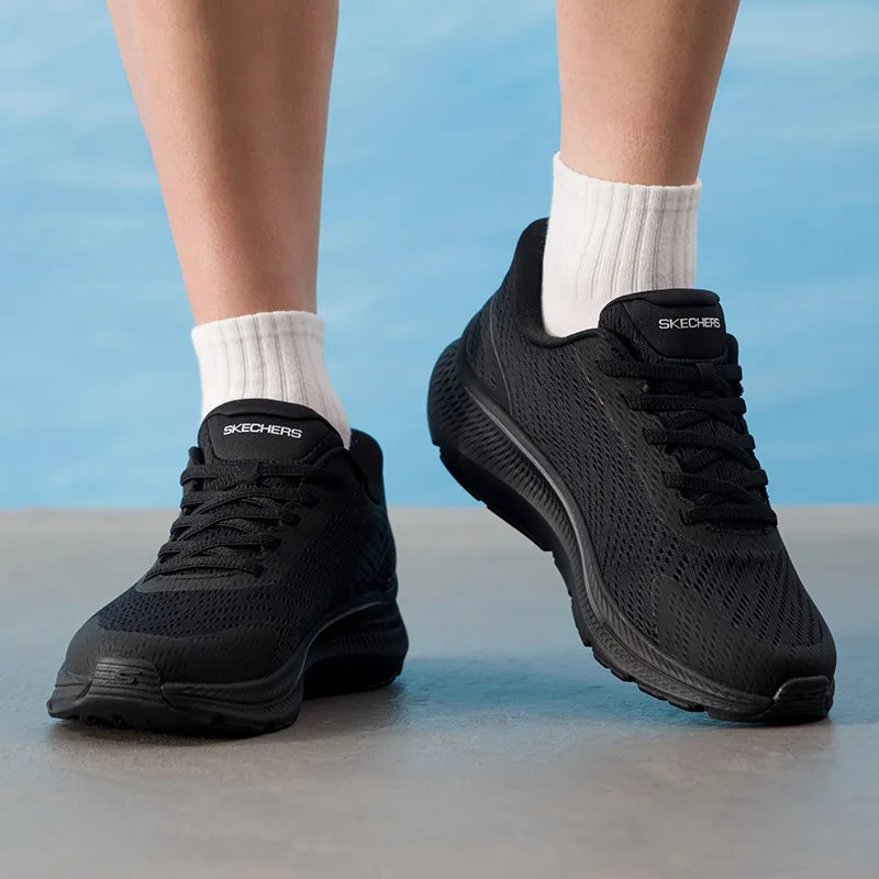 Фото Мужские кроссовки Skechers Slip Ins 220880WW-BLK, легкие спортивные кроссовки с дышащей сеткой №2