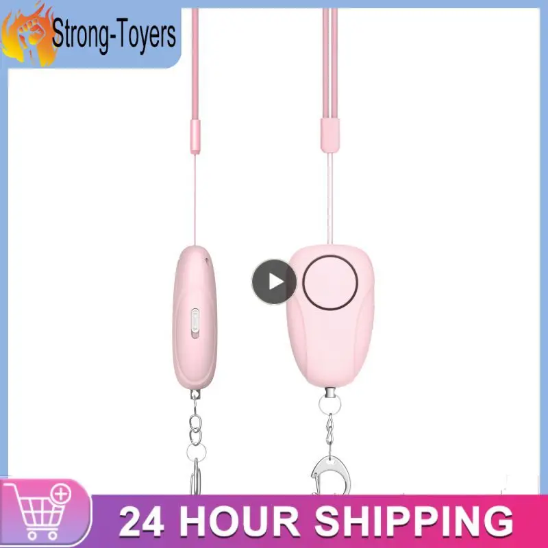 

Personal Self Defense Alarm Protection Chargeable Safety Anti-Wolf Pull Alarm Two Years Of Standby Time RIS 120db For Girl Child