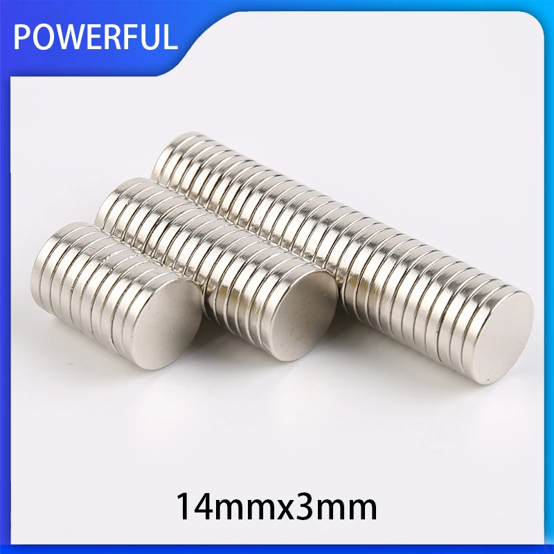 

5~200PCS/Set Neodymium Magnets 14mm x 3mm N35 NdFeB Round Super Powerful Strong Permanent Magnetic imanes 14x3mm