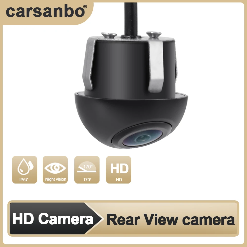 

Универсальная автомобильная камера заднего вида с функцией ночного видения и углом обзора 170 °