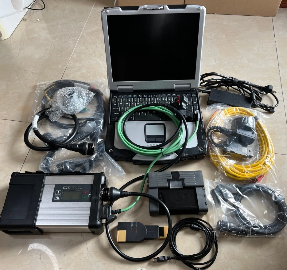 Автомобильный диагностический инструмент Toughbook CF30 2023 MB Star C5 SD ICOM A2 новейшее