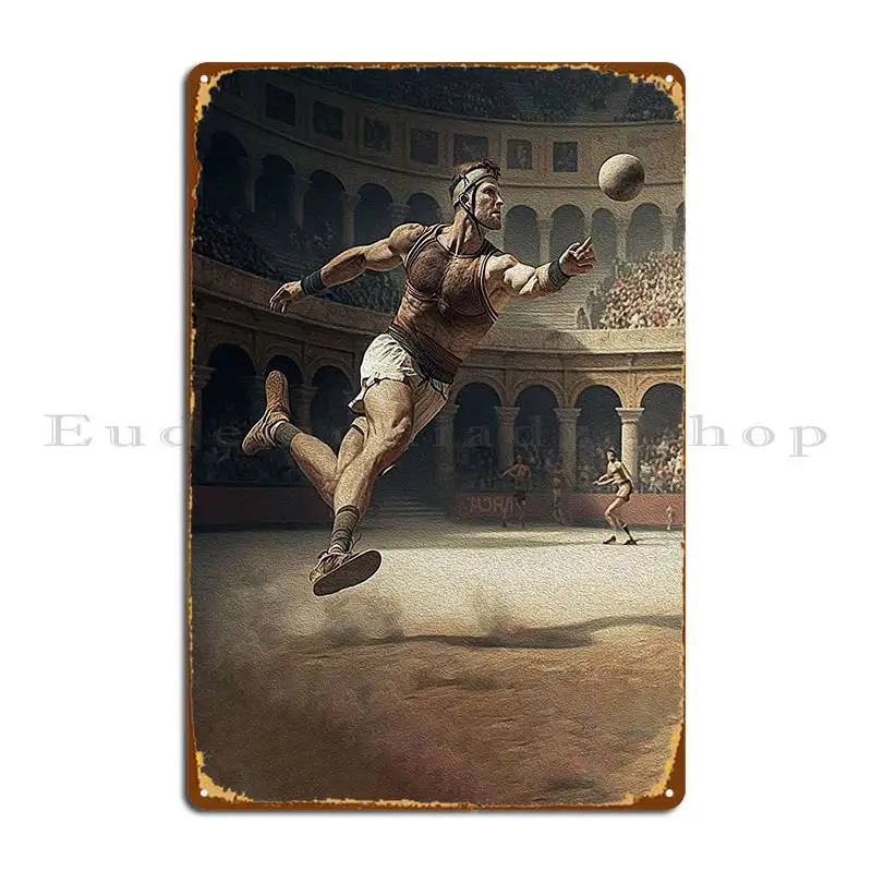 

Металлические вывески с изображением футбольного мяча, домашний гараж, Настенный декор на заказ, оловянный плакат