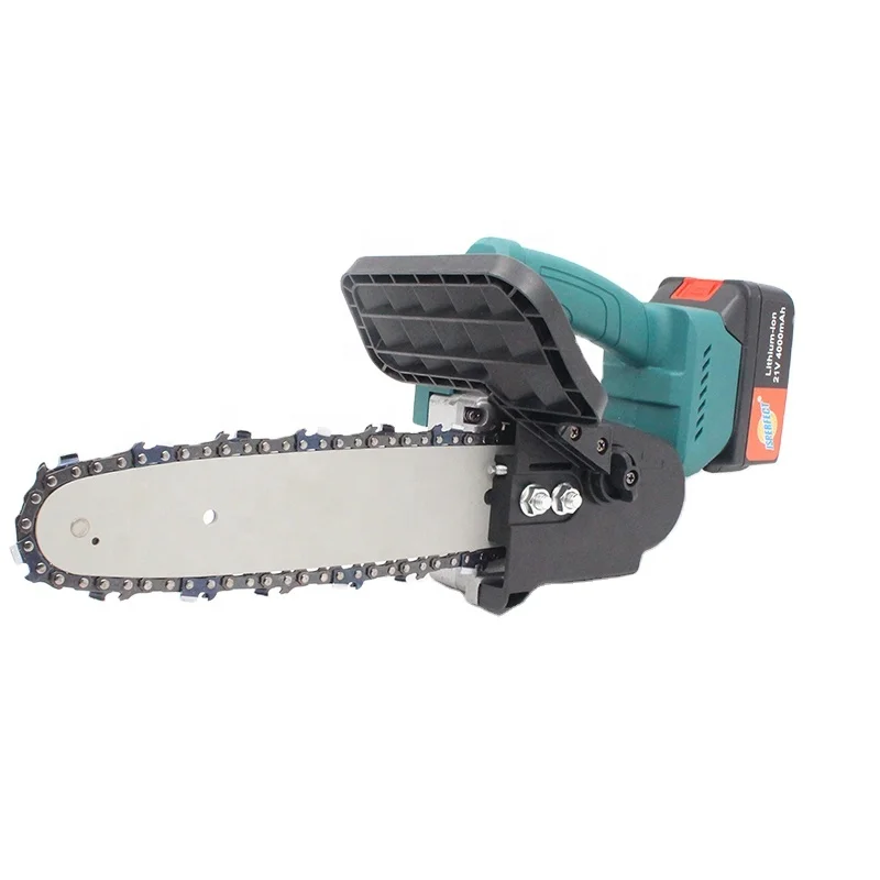 JSPERFECT high quality customized logo brushless motor 21 V max portable cordless chainsaw