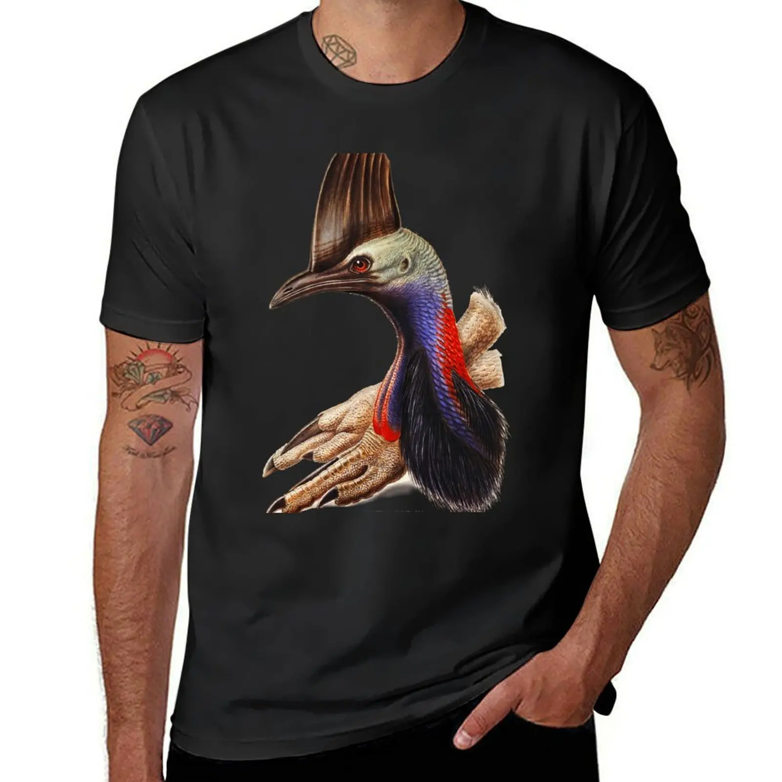 Австралийская каскадная птица искусство холст печать онлайн доставка. Мужская