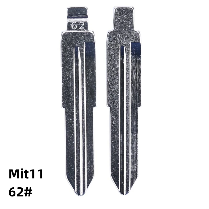 

OEM 5 шт. 62 # Mit11 металлическая заготовка НЕОБРАБОТАННАЯ флип-модель для Mitsubishi для Keydiy KD Xhorse VVDI JMD