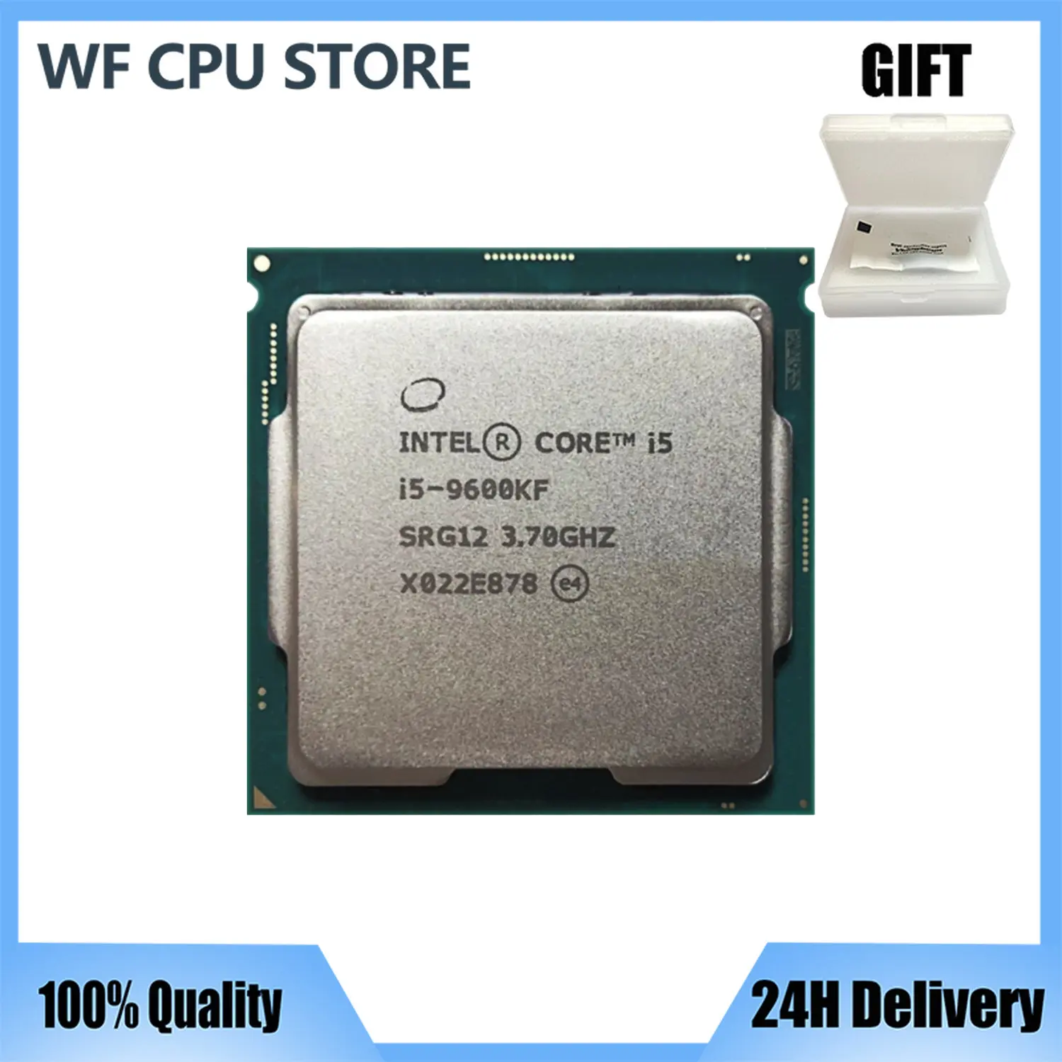 

Центральный процессор Intel Core i5 9600KF, 3,7 ггц, стандартная розетка LGA1151, 14 нм, шестиядерный процессор, бесплатная доставка
