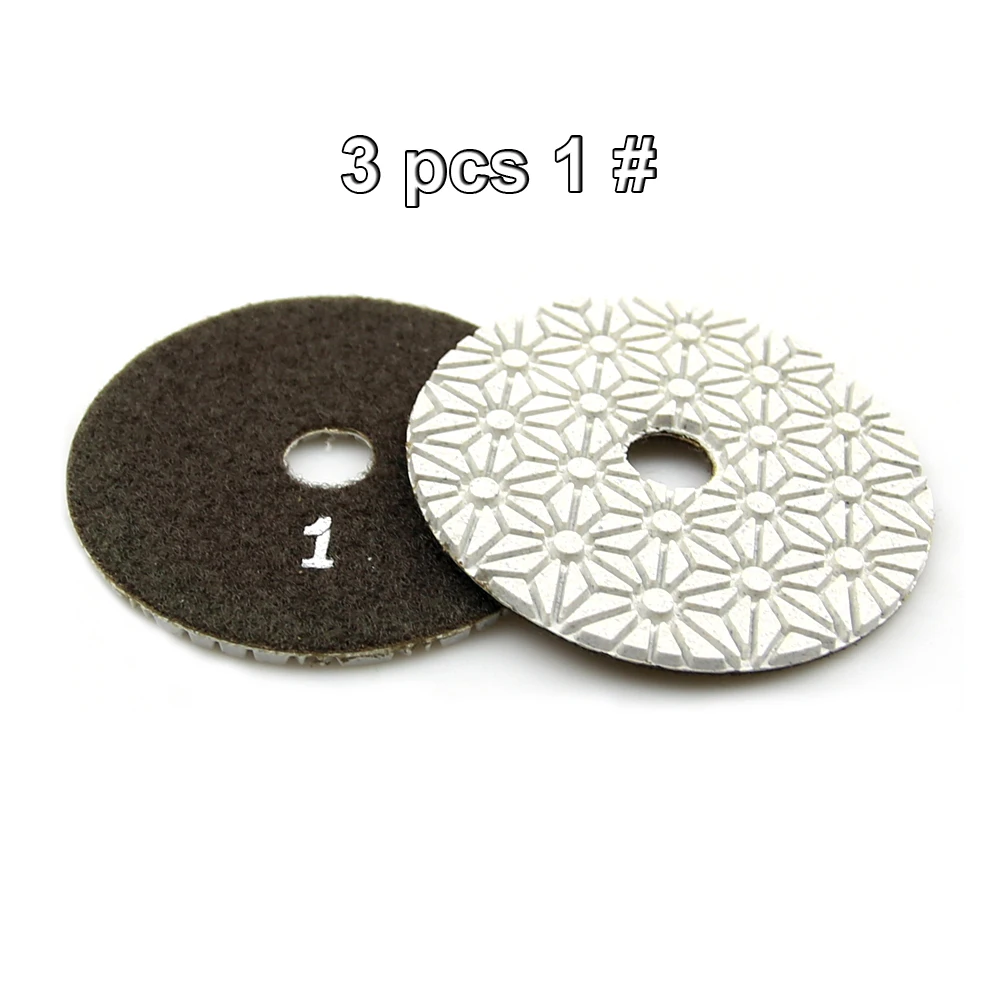 

Алмазные гибкие полировальные диски RAMS BRALIN 100 мм, 3 шт.