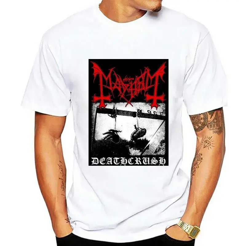 

3390D футболка MAYHEM deathразных размеров. Этика металлической ленты. Новые футболки из 100% хлопка с надписью