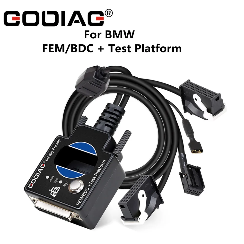 

GODIAG Test Platform kEY Pro Adapter for BMW FEM/ BDC Programming with OBD2 to OBD25 Cable work on GT100 GT100PRO