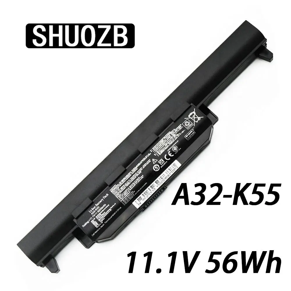 

SHUOZB A32-K55 Laptop Battery for ASUS X45 X45A X45C X45V X45U X55 X55A X55C X55U X55V X75 X75A X75V X75VD U57 U57A U57VD A55
