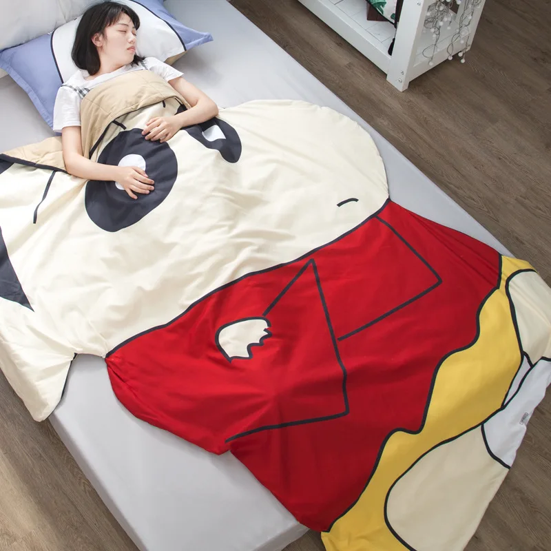 

Kawaii Crayon Shinchan Blanket Cartoon Cute Office Nap Thin Shaped Air Conditioner Quilt Ins Anime Home Cool Quilt Blanket Gift