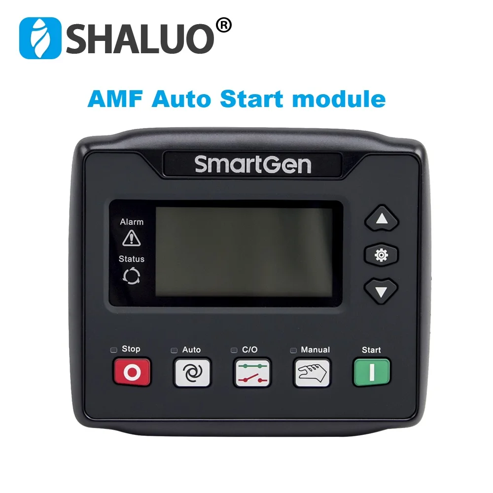 Контроллер дизельного генератора SmartGen HGM410N HGM420N AMF, ЖК-дисплей с автоматическим запуском, модуль дистанционного управления, запасные части для генераторной установки