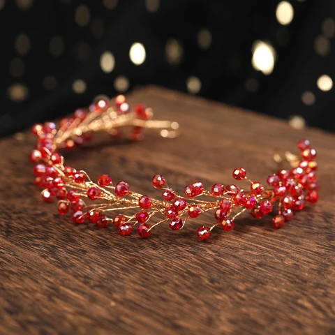 Свадебные украшения для волос ручной работы, повязки на голову с зелеными листьями, женский головной убор с жемчугом для свадебной вечеринки