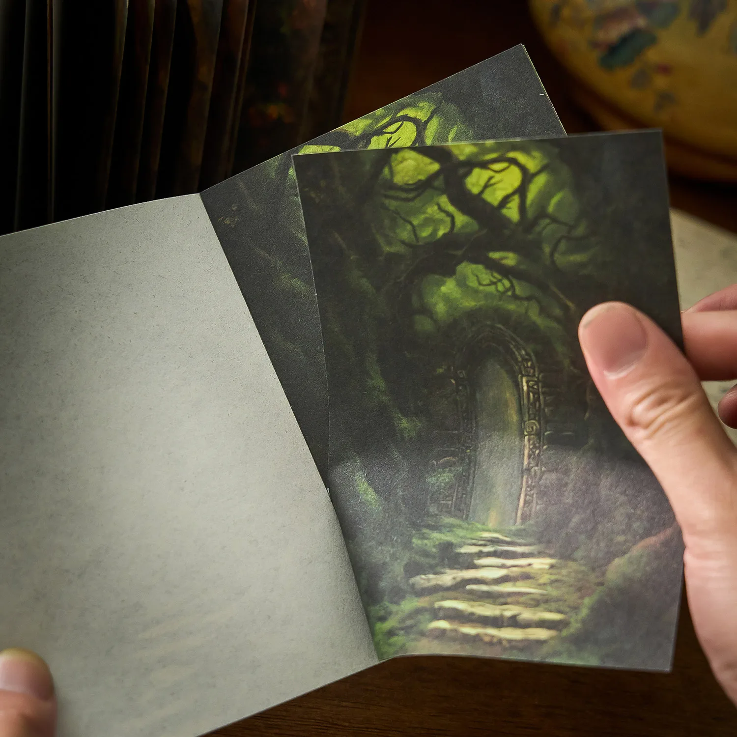 20 шт. винтажный декоративный бумажный планировщик в стиле секретного леса ручной