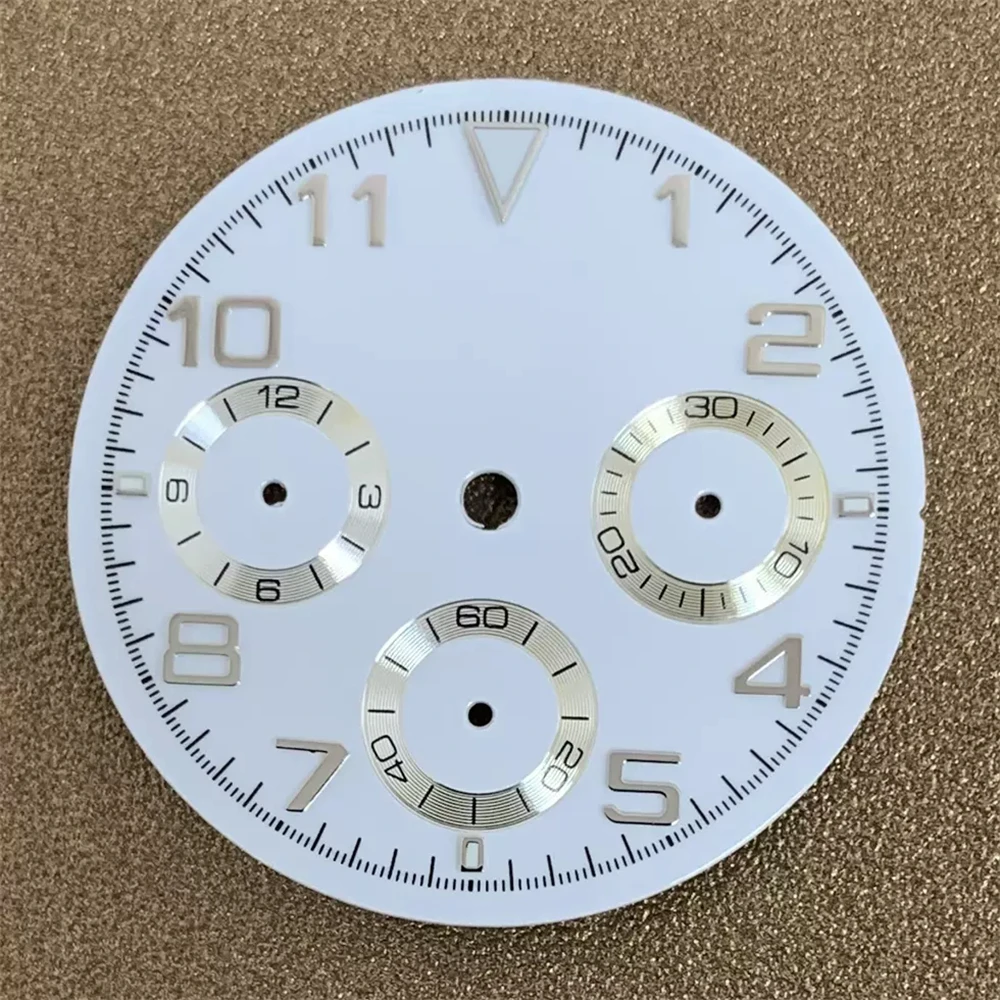 29.5mm Watch Dial Sterile Dials for VK63 Movement Quartz Watch Accessories