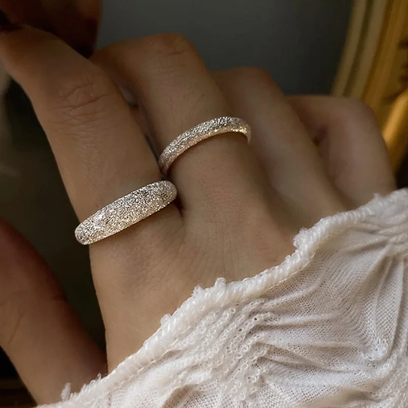 Женские блестящие серьги-кольца в Корейском стиле