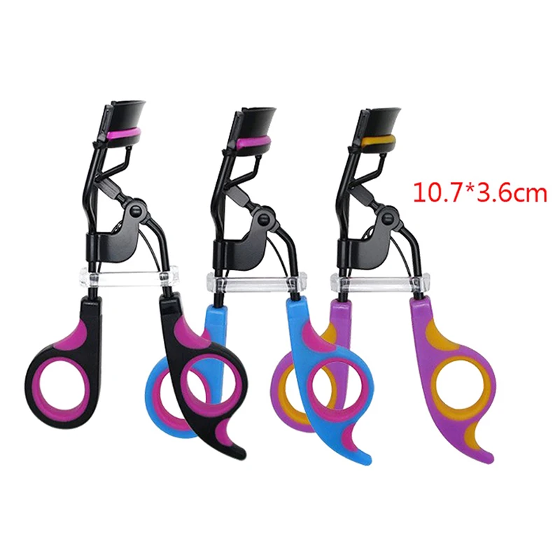 

Long-Lasting Curling Eye Makeup Black-Purple Frosted Handle Eyelashes Clip Curl Eye Lash Eyelash Curler Curling Eyelashes Tools