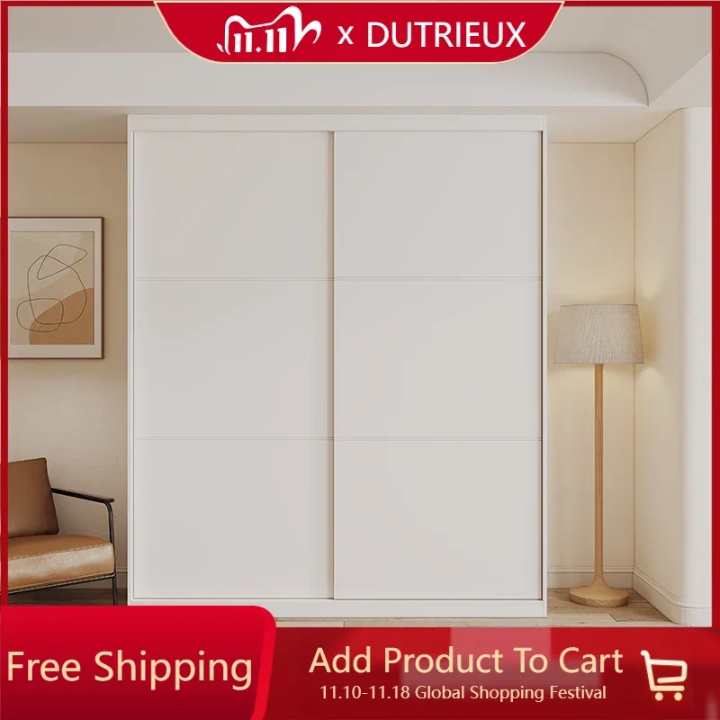 Деревянные шкафы-органайзер роскошная тихая скандинавская одежда шкафы для