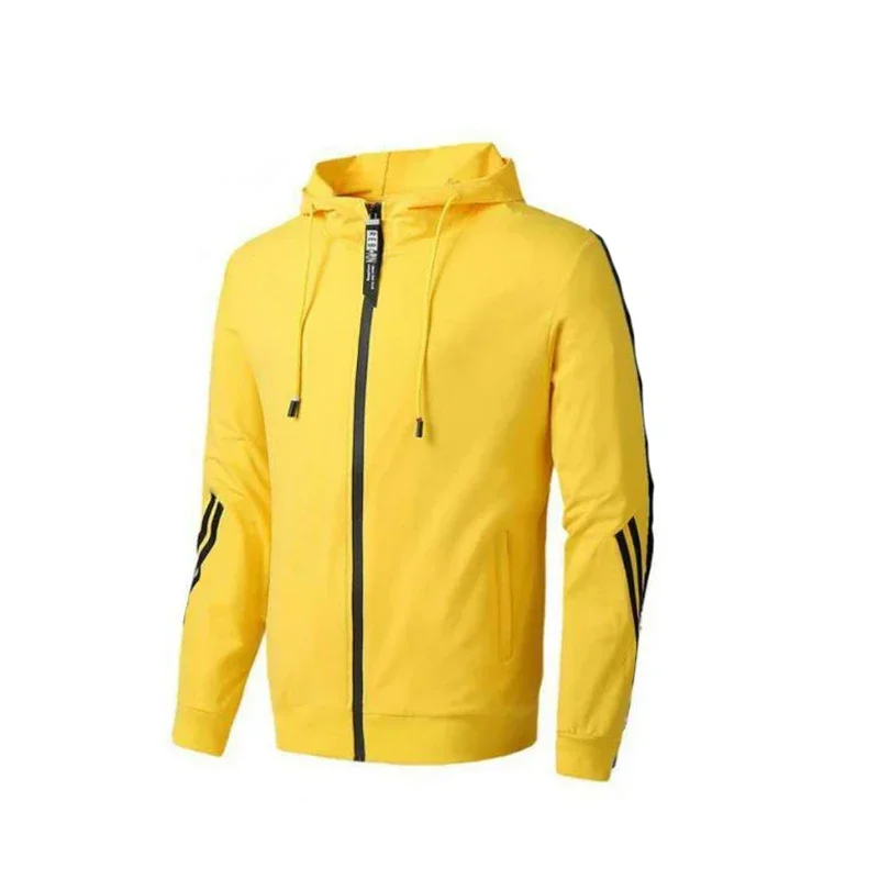 Толстовки на молнии мужские повседневные спортивные куртки одежда для бега топы