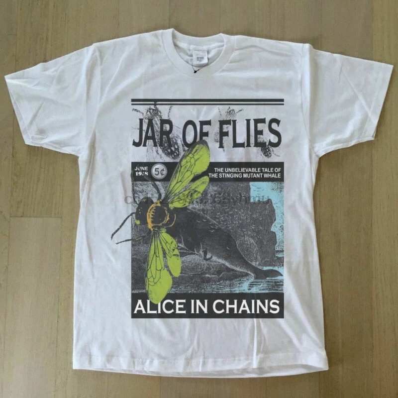 

Vintage 1994 Alice In Chains Jar Of Flies Concert Tour Shirt Best Reprint New