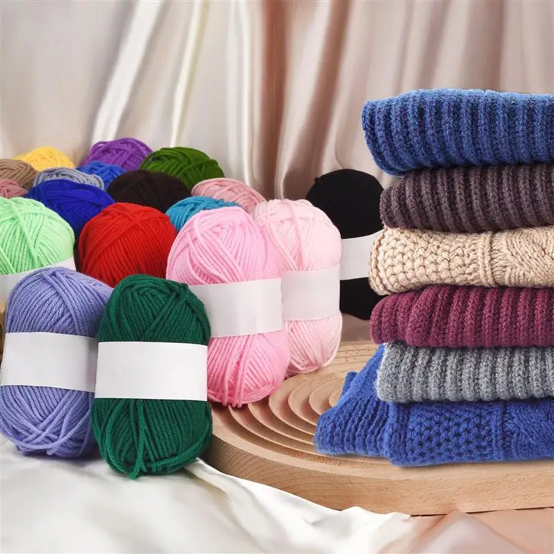 25 г/рулон 4-слойная детская молочная милая мягкая хлопковая вязальная шерстяная