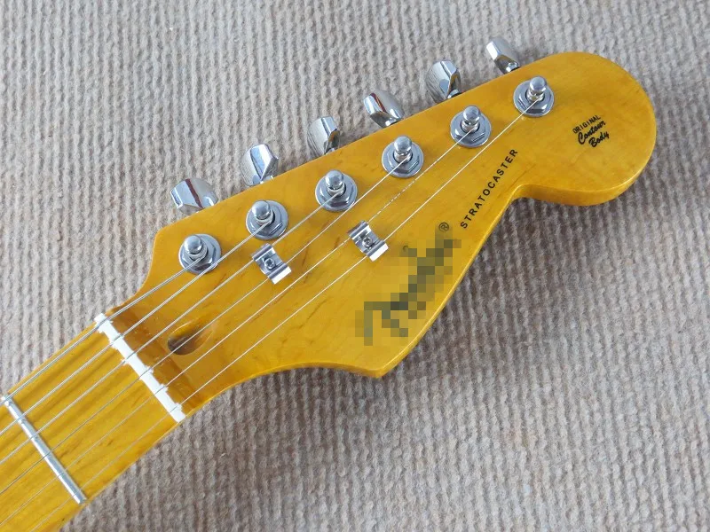 Черная электрическая гитара из розового дерева твердый корпус бас акустическая