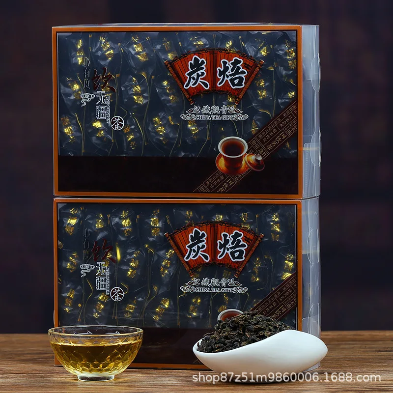 

Good Tea Anxi Tanbei Tieguanyin Oolong Tea Traditional Mountain Hand Made Tea Bag 250g/box Oolong Tea Health Tea