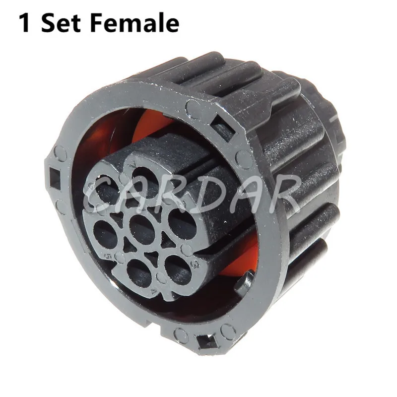 

7 Pin 1718230 967650-1 965783-1 датчик соединитель Водонепроницаемый Электрический светильник лампа гнездо для грузовика автомобиля нефти разведки железной дороги