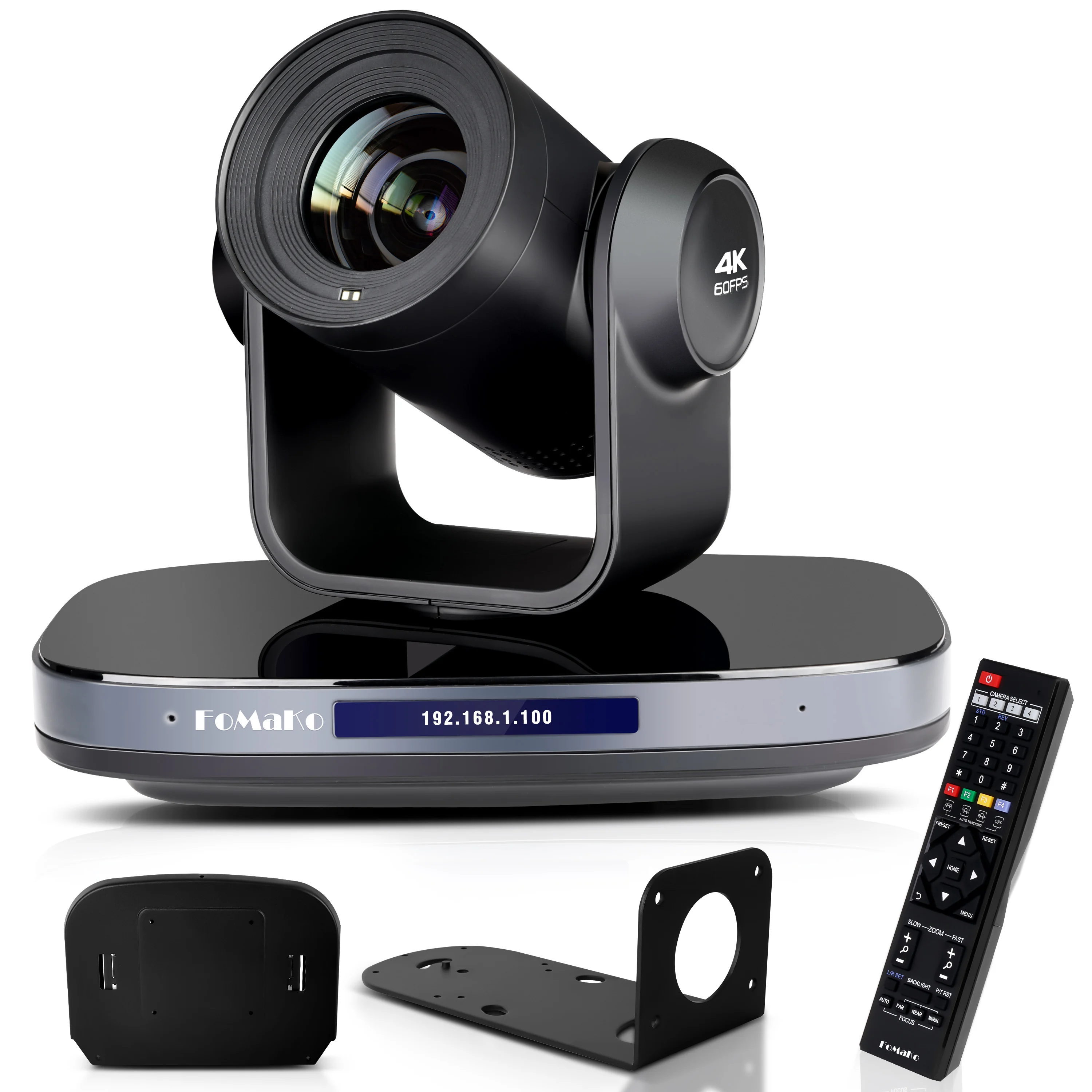 Фото OEM ODM Лидер продаж 60 кадров в секунду 4K NDI камера с автоматическим отслеживанием NDI PTZ-камера 4K PTZ-камера для потоковой передачи в реальном времени K820N №1