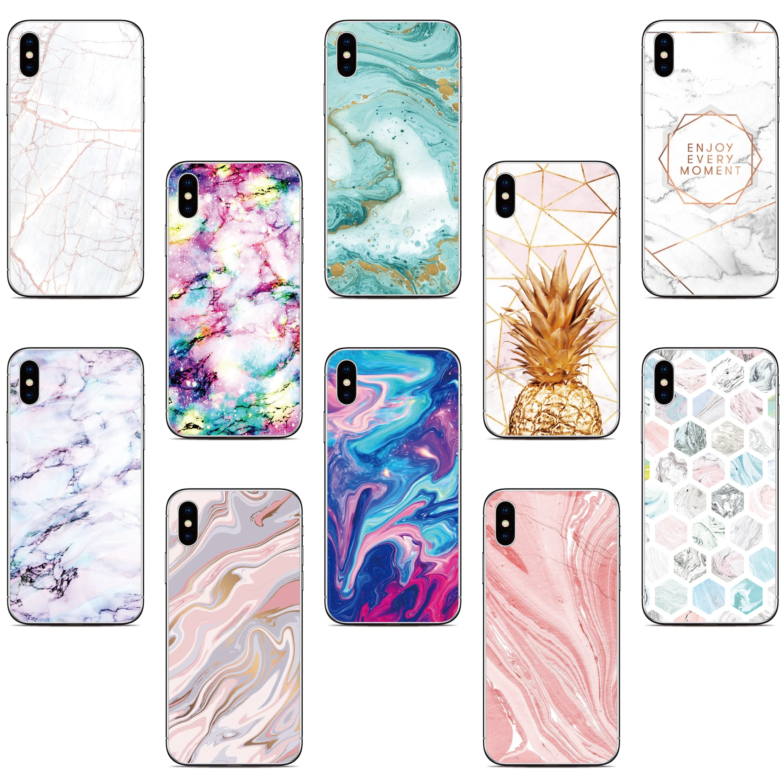 

Color Marble Back Case For Ulefone Note 6T 6 6P 13P 12P 11P 10P 9P 8P 7P Power 7 10 12 14 14P Nothing Phone 1 One Cover Coque