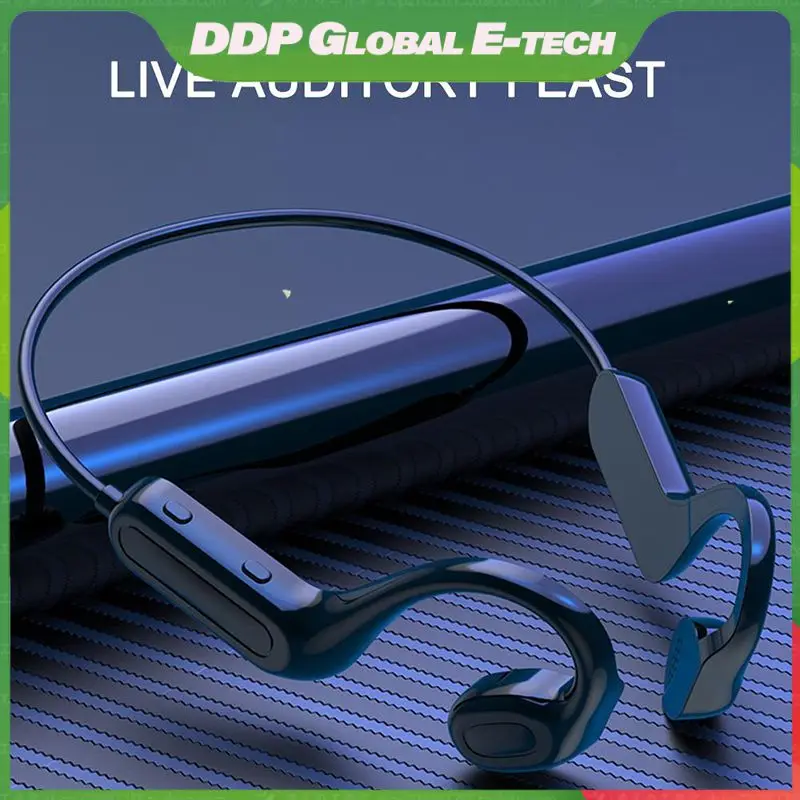 

bluetooth-compatible Bone Conduction Headphones Waterproof Sweatproof Wireless Headset Sports Earphones Earbuds