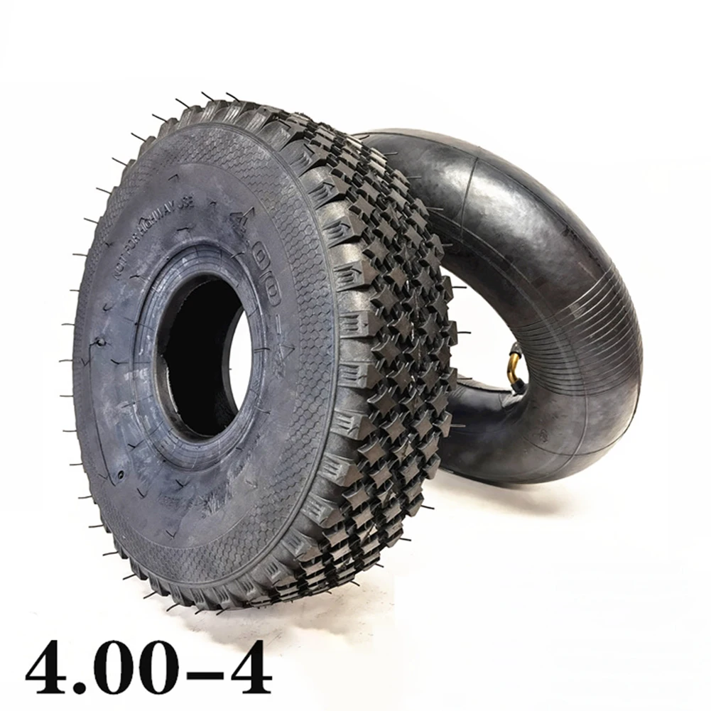 

12 Inch 4.00-4 Heavy Duty Inner Tube&Tyre For Three-wheeled Electric Scooter Elderly Four-wheel Scooter Tires Accessories