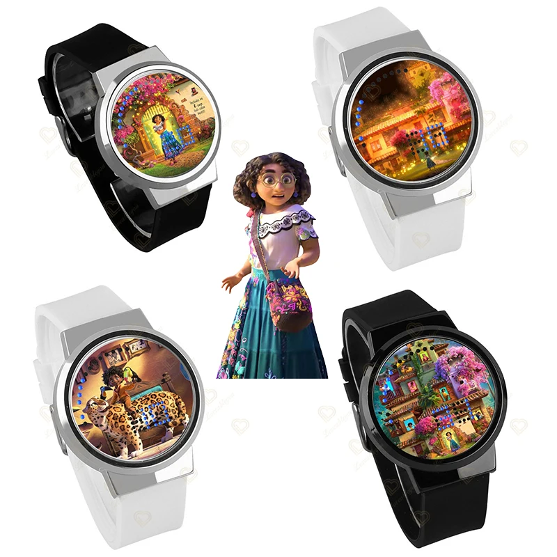 

Disney LED Touch Screen Girls Watch Creative Personality Trend Fashion Male Female Student Waterproof Unisex Christmas Gifts