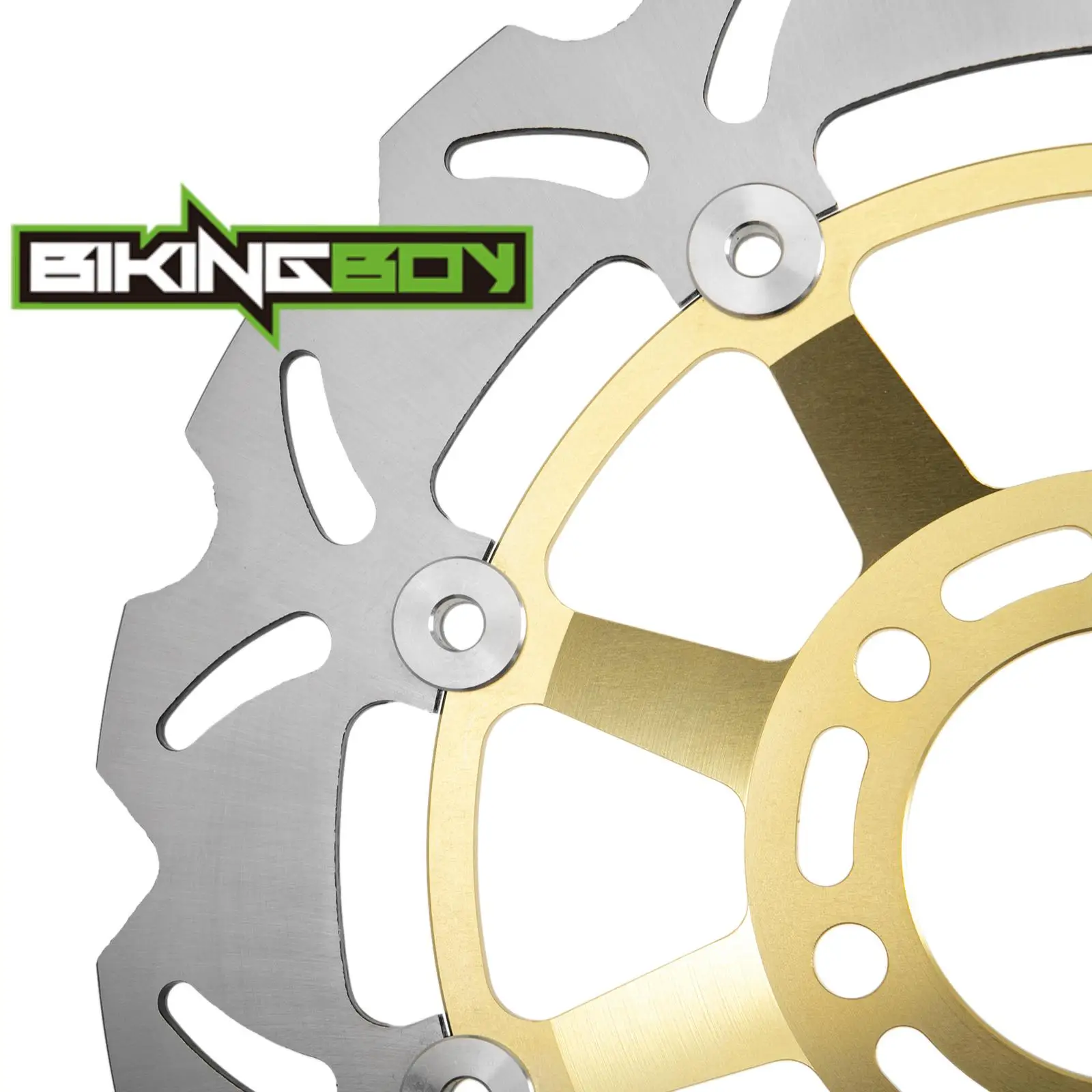Передние тормозные диски BIKINGBOY роторы для Hyosung GT 125 Naked 2001-2011 02 GT125R 06 07 08 09 10 11 250 Comet 03