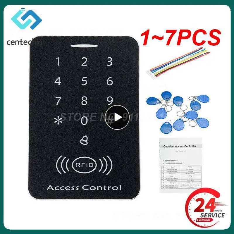 

Система контроля доступа, электронный смарт-замок для ворот, 1-7 шт.