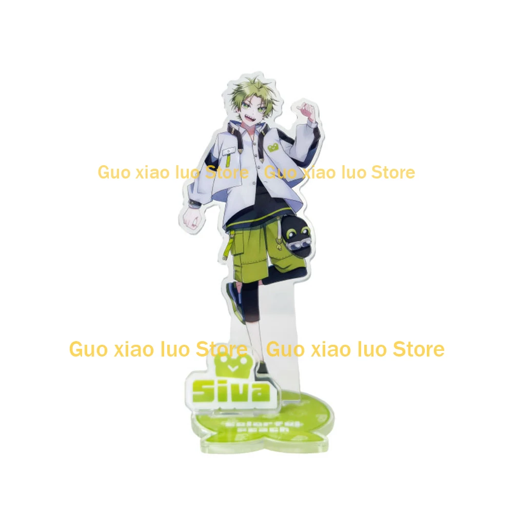 Mini World VTuber Красочный персиковый JPAPA Noa Yuankun Tattsun Siva DNQ Uri Eto Hiro Mofu Naokiri Двойная акриловая подставка украшение в подарок (art.: 3920cdbca65af) - 3920cdbca65af