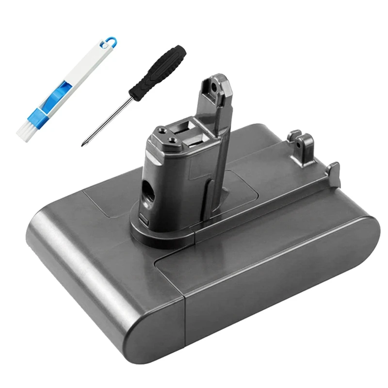 

22.2V Spare Parts DC34 Li-Ion Vacuum Battery Adapter+Brush+Screwdriver For Dyson DC35 DC45 DC31 DC34 DC44 DC31/DC35 Animal