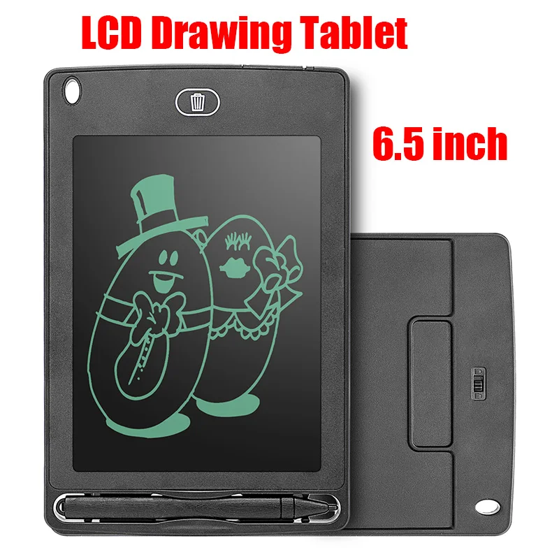 

Электронный планшет для рисования с ЖК-дисплеем, 6,5 дюйма