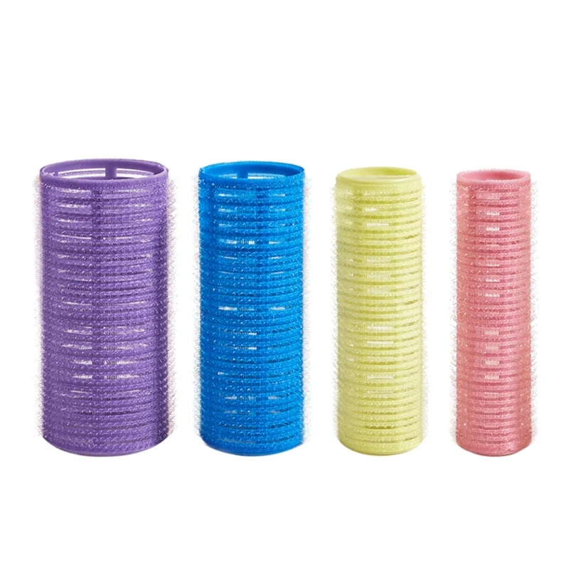 

Durable Hair Rollers Long Hair Self Grip DIY Curly Hairstyle Curlers Resin Clips